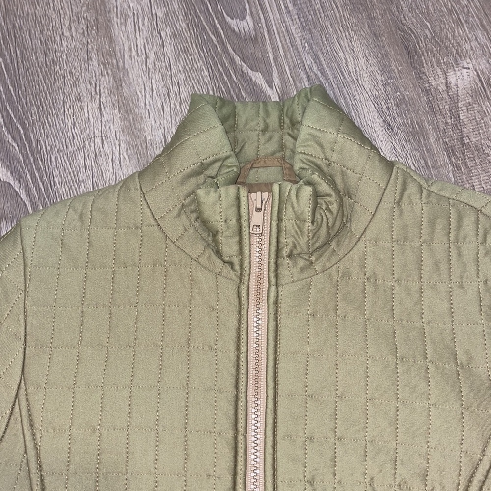 Tan Equestrian Quilted Jacket - Picture 2 of 8